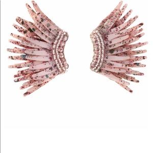 ISOpaint splatter mini madelines earrings in blush